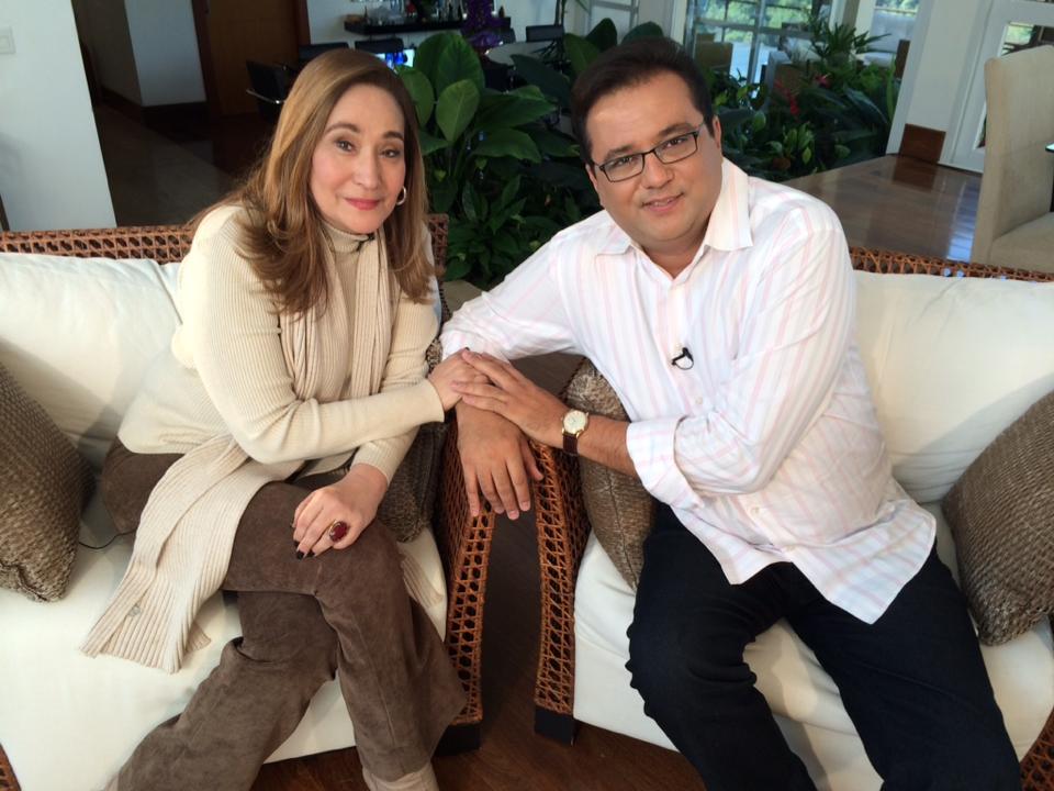 Sonia Abrão e Geraldo Luis