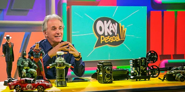 Otávio Mesquita durante Okay Pessoal!. Divulgação: SBT.