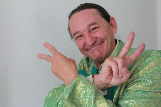 O humorista Marquito