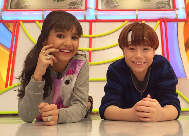 Matheus Ueta e Ana Julia Bom Dia