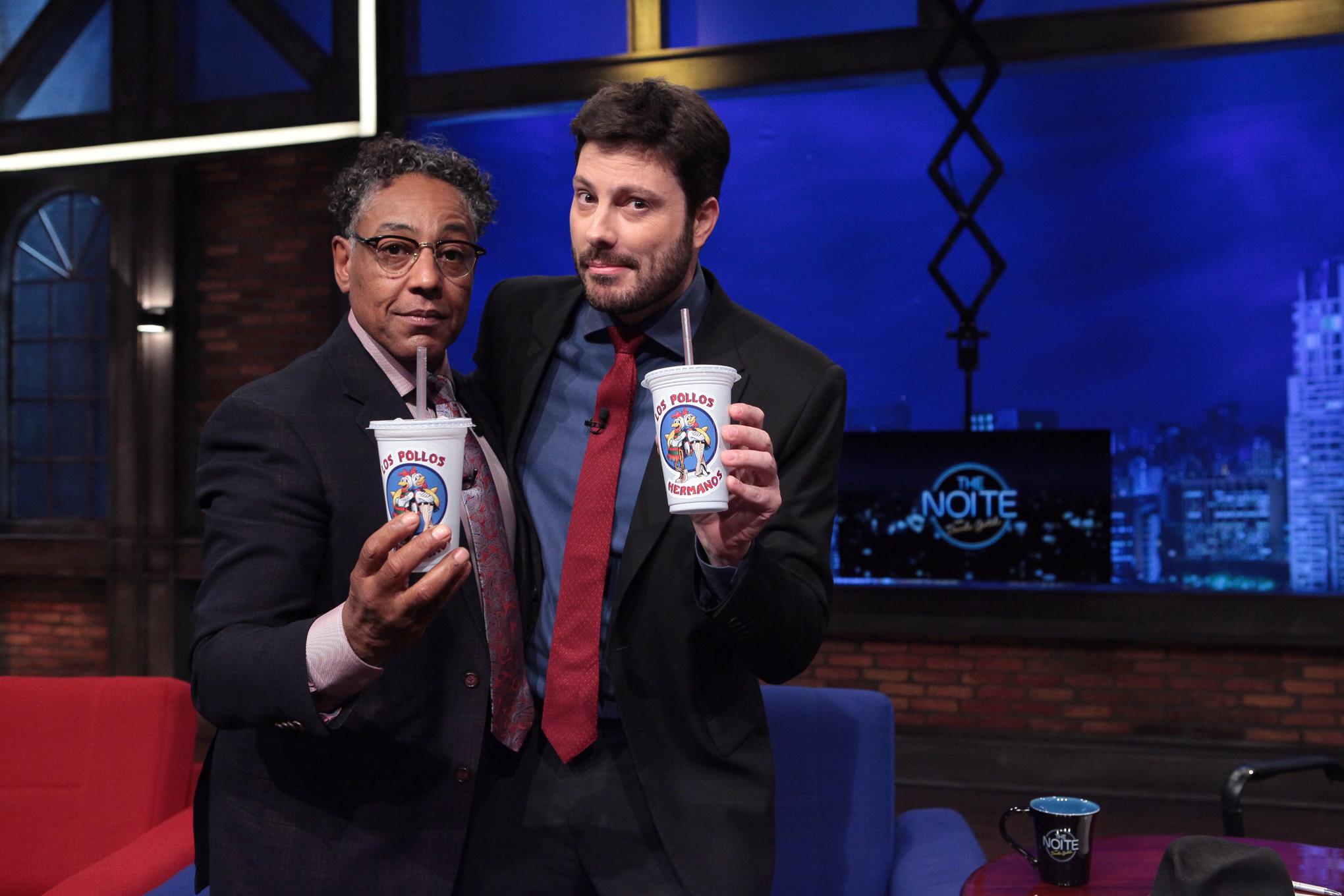 The Noite Danilo Gentili Giancarlo Esposito