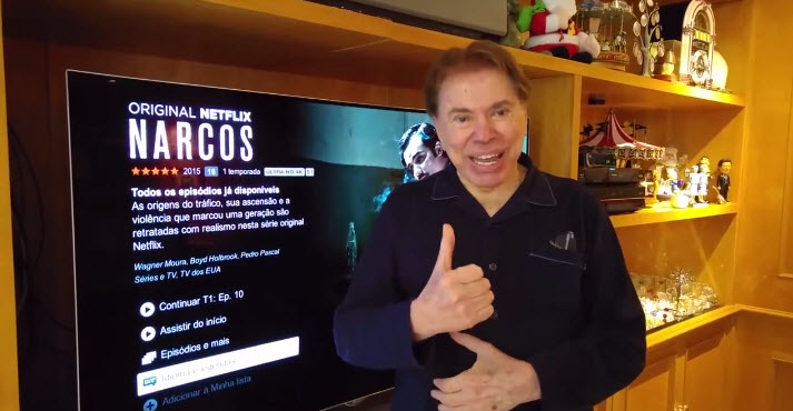Silvio Santos Pijama TV LG