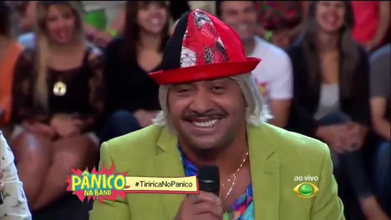 Tiririca é entrevistado no Programa do Porchat desta quinta