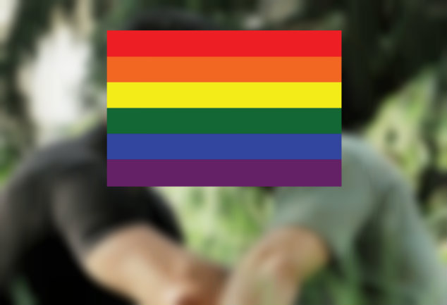 Flagra humorista gay
