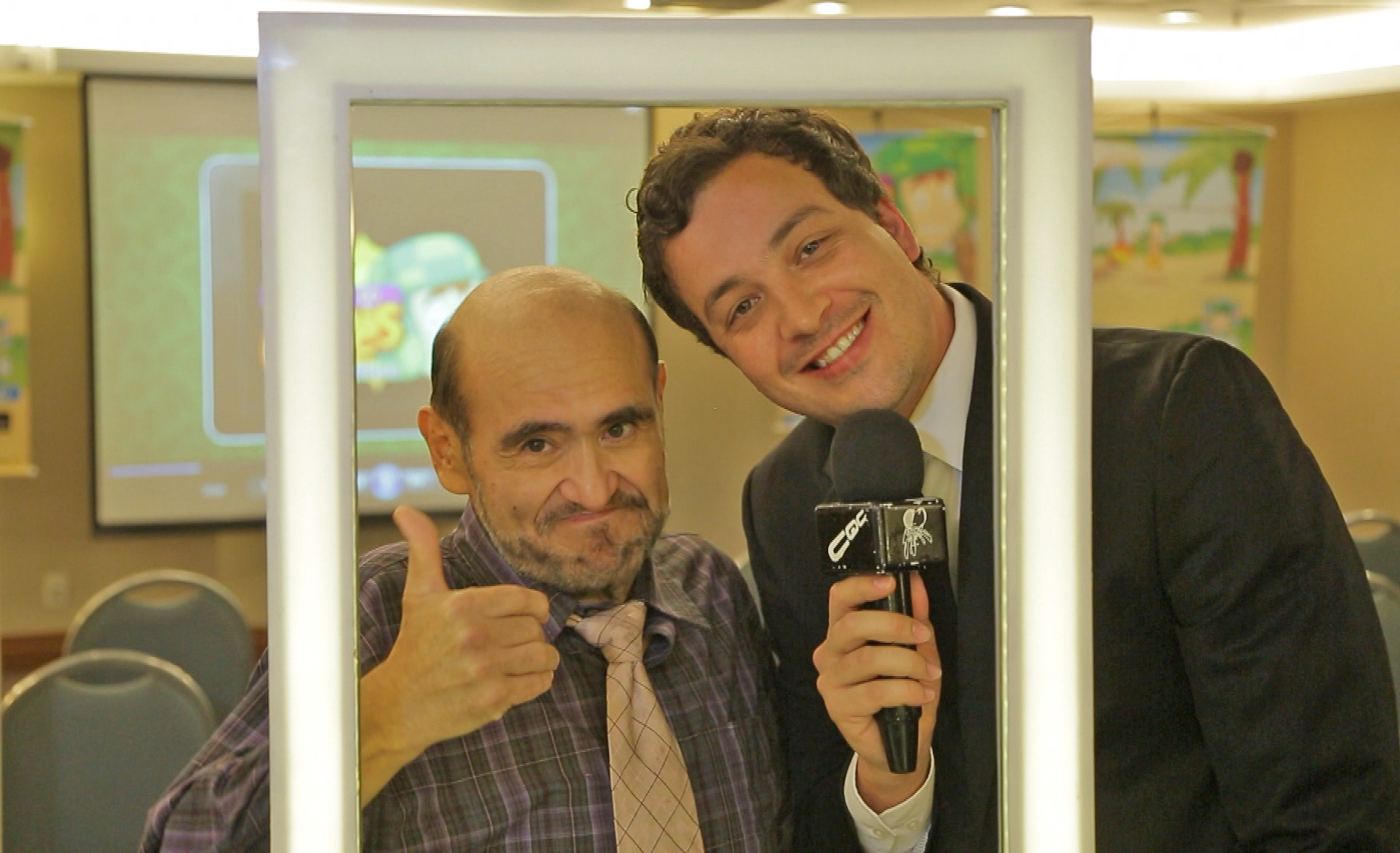 Seu Barriga participa do CQC