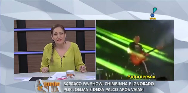 Sonia Abrão Joelma Chimbinha