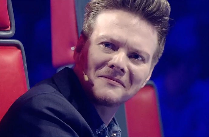 Michel Teló, técnico do The Voice