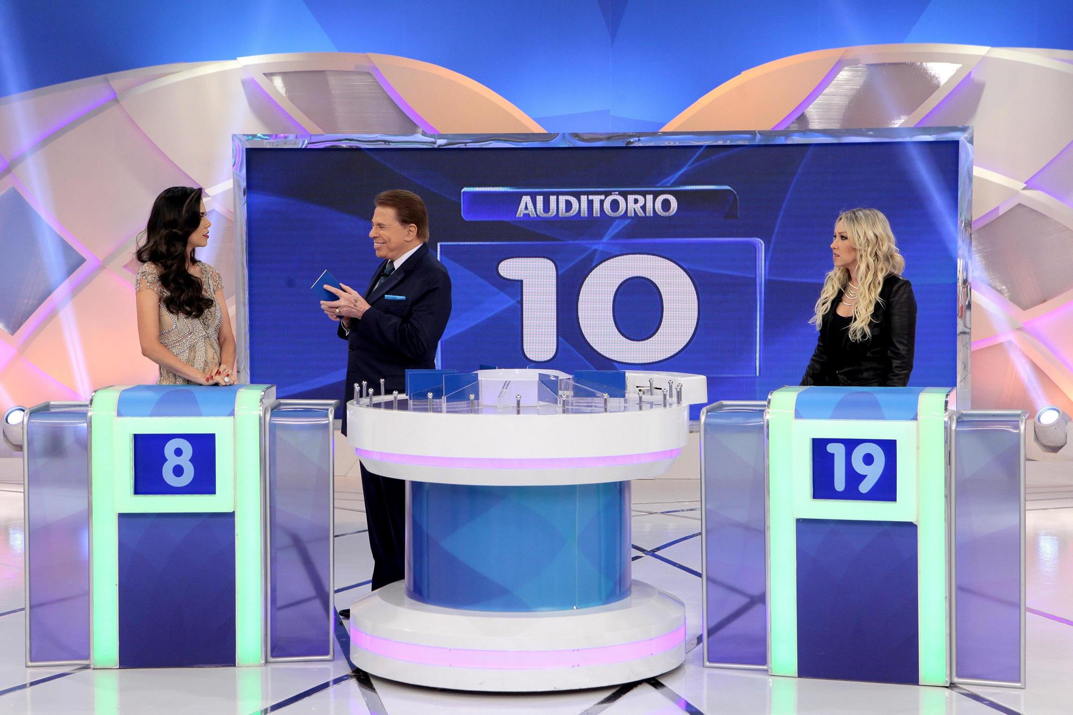 Silvio Santos jogo das 3 pistas