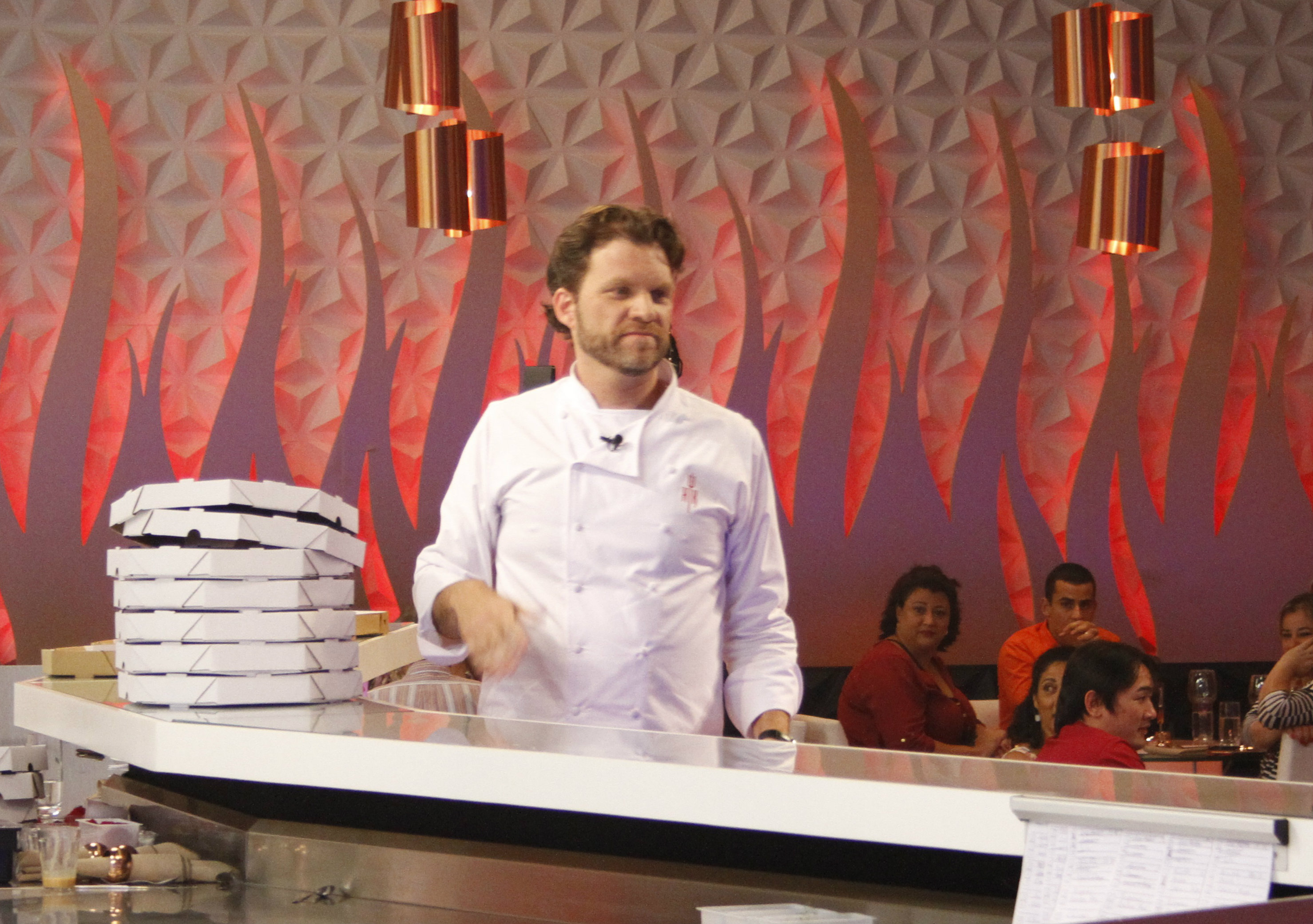 Hells Kitchen pede pizza