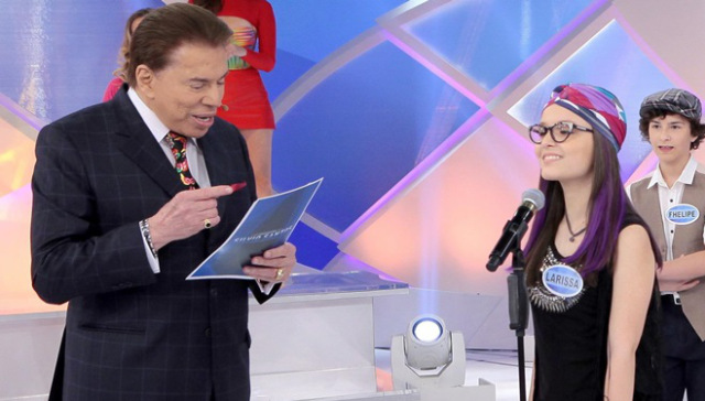 Larissa manoela Silvio Santos