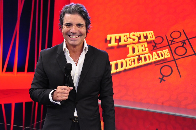 João Kleber no cenário da segunda fase do Teste de Fidelidade (Divulgação)