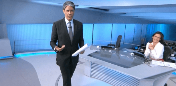 William Bonner sobre apresentação do Jornal Nacional: 