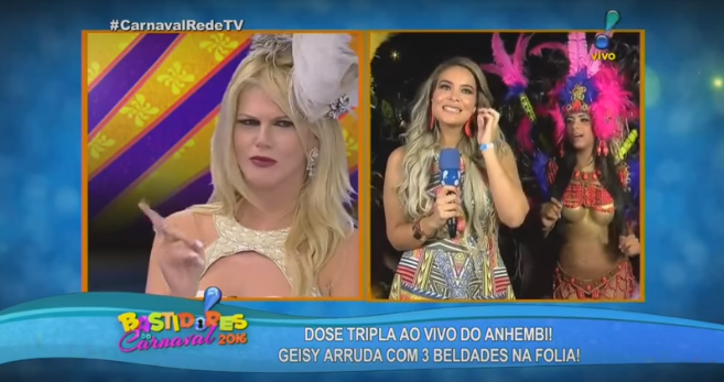 Após sucesso no Carnaval, RedeTV! quer Val Marchiori no TV Fama