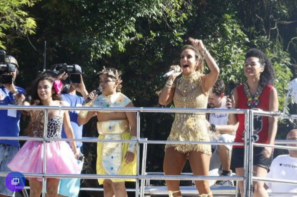 Ivete Sangalo promoveu casamento gay