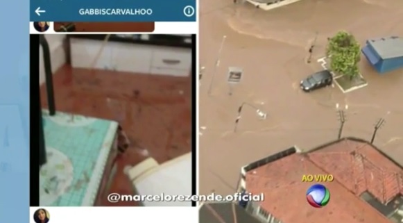 Marcelo Rezende recebe nude no Cidade Alerta
