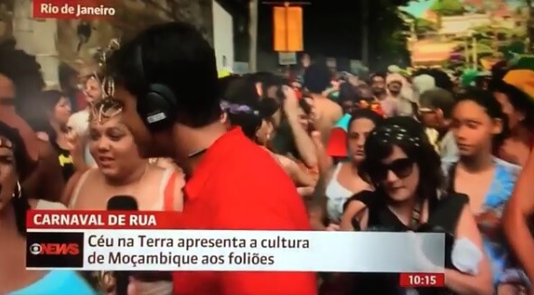 Mulher manda a Globo ir tomar no (...) em transmissão ao vivo