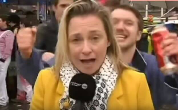 Reporter assedio carnaval alemanha