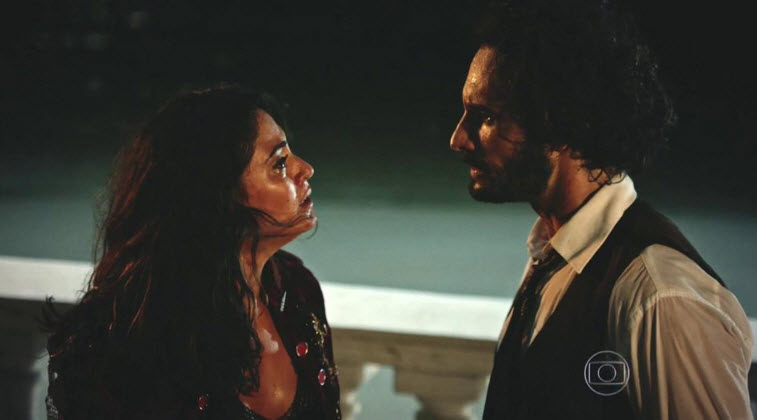 Carol Castro e Rodrigo Santoro Velho Chico