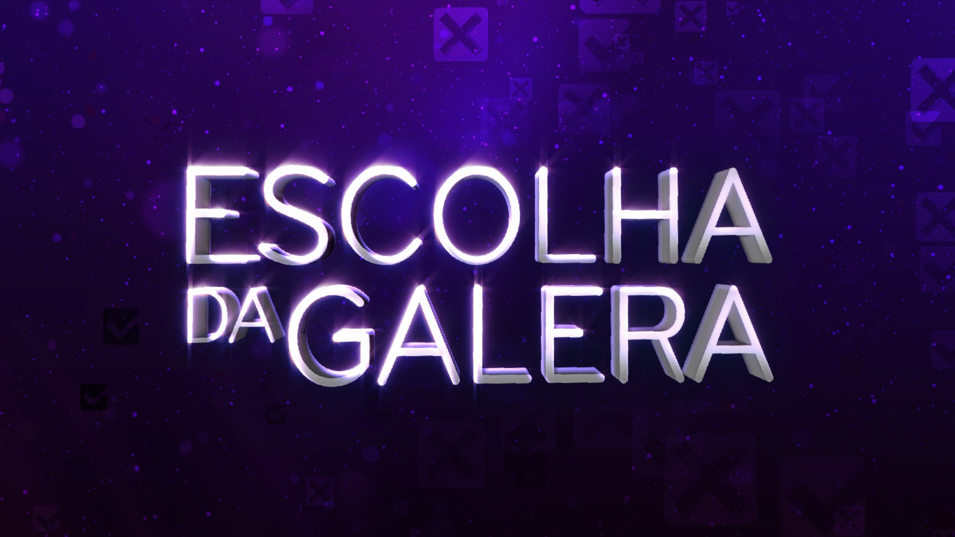 Escolha da Galera inscrição Faustão