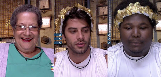 Geraldo Renan e Ronan do paredão BBB 16