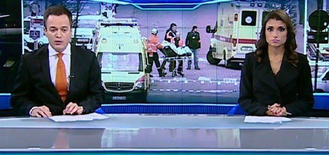 Marcelo Torres e Carolina Aguaidas SBT Brasil