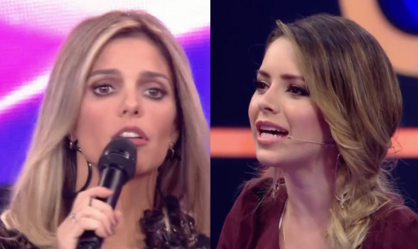 Sandy rebate Fernanda Lima no SuperStar