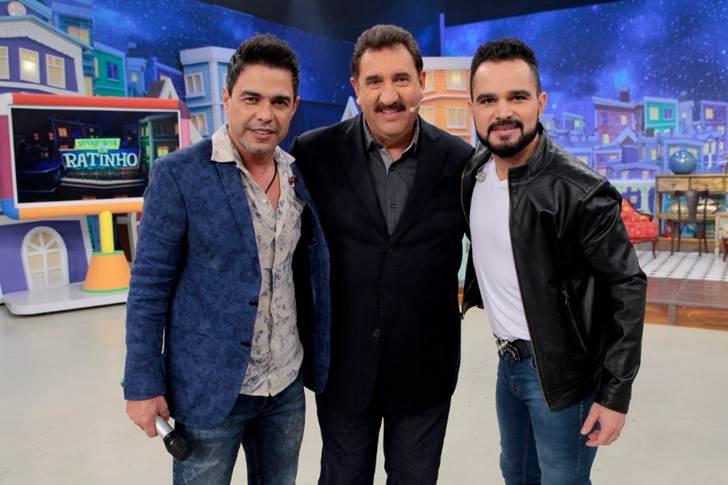 Zezé Di Camargo & Luciano são os convidados do Boteco do Ratinho