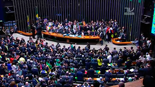 votacao-impechament-dilma-TV Câmara