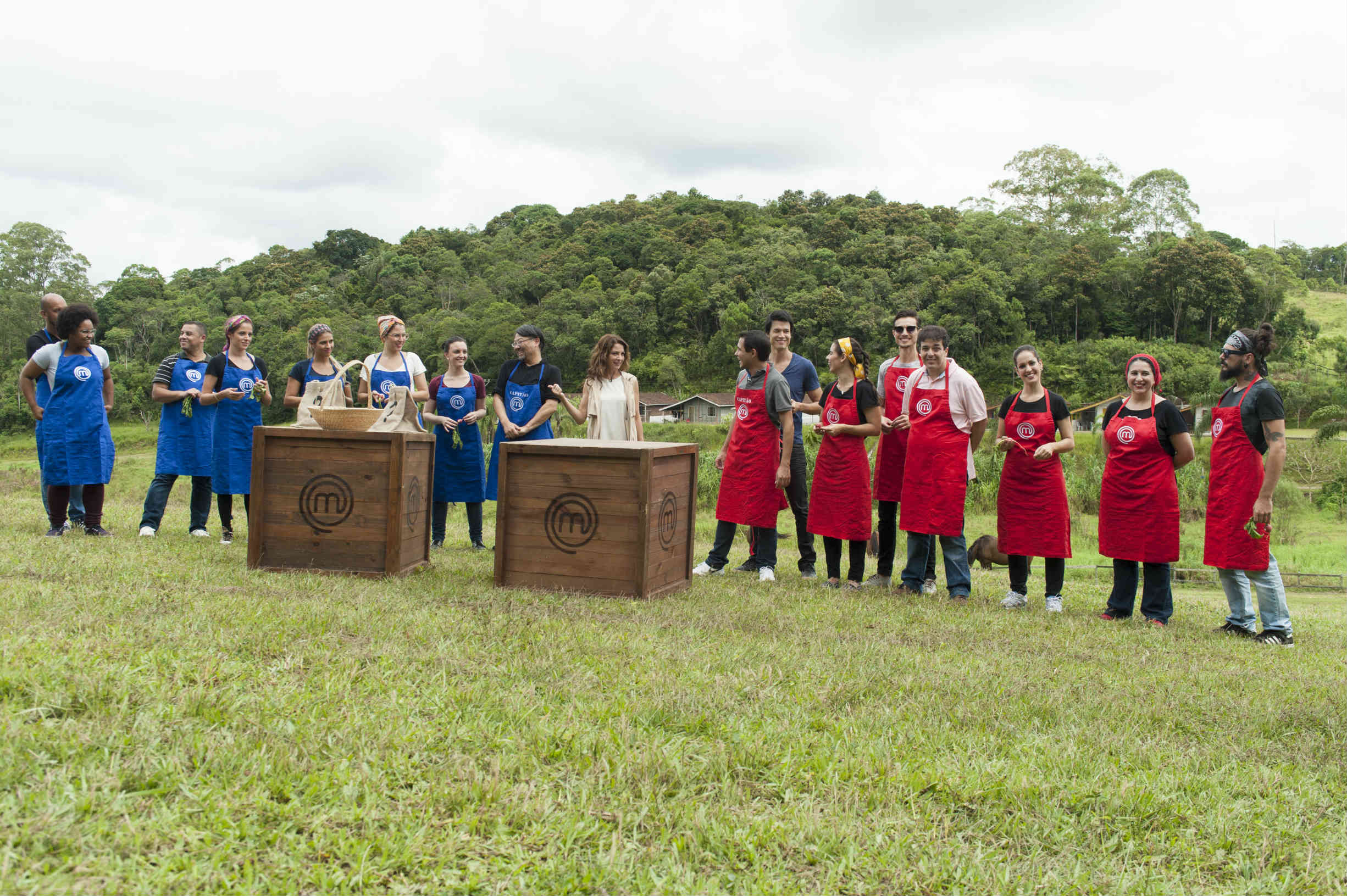 Cozinheiros disputam prova em fazenda no MasterChef Brasil