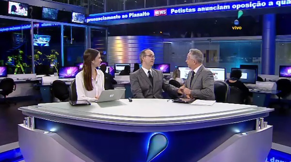 RedeTV! na cobertura do impeachment