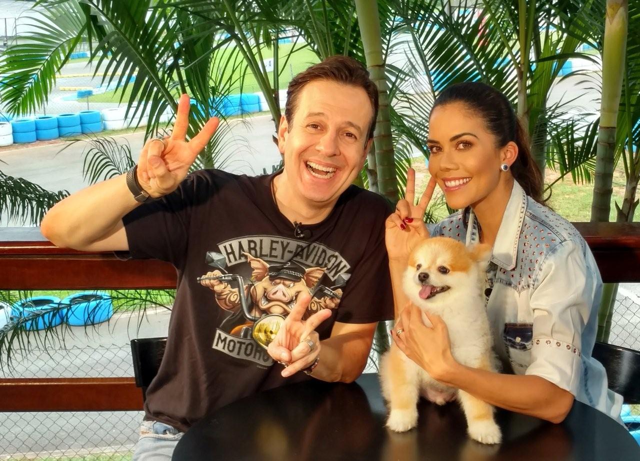 Celso Zucatelli no Sensacional com Daniela Albuquerque