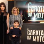 Chris Ubach, Daniela Escobar e Enzo Barone A Garota da Moto