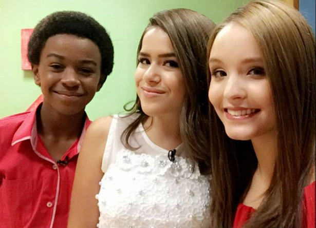 Jean Paulo Campos, Maisa Silva e Larissa Manoela