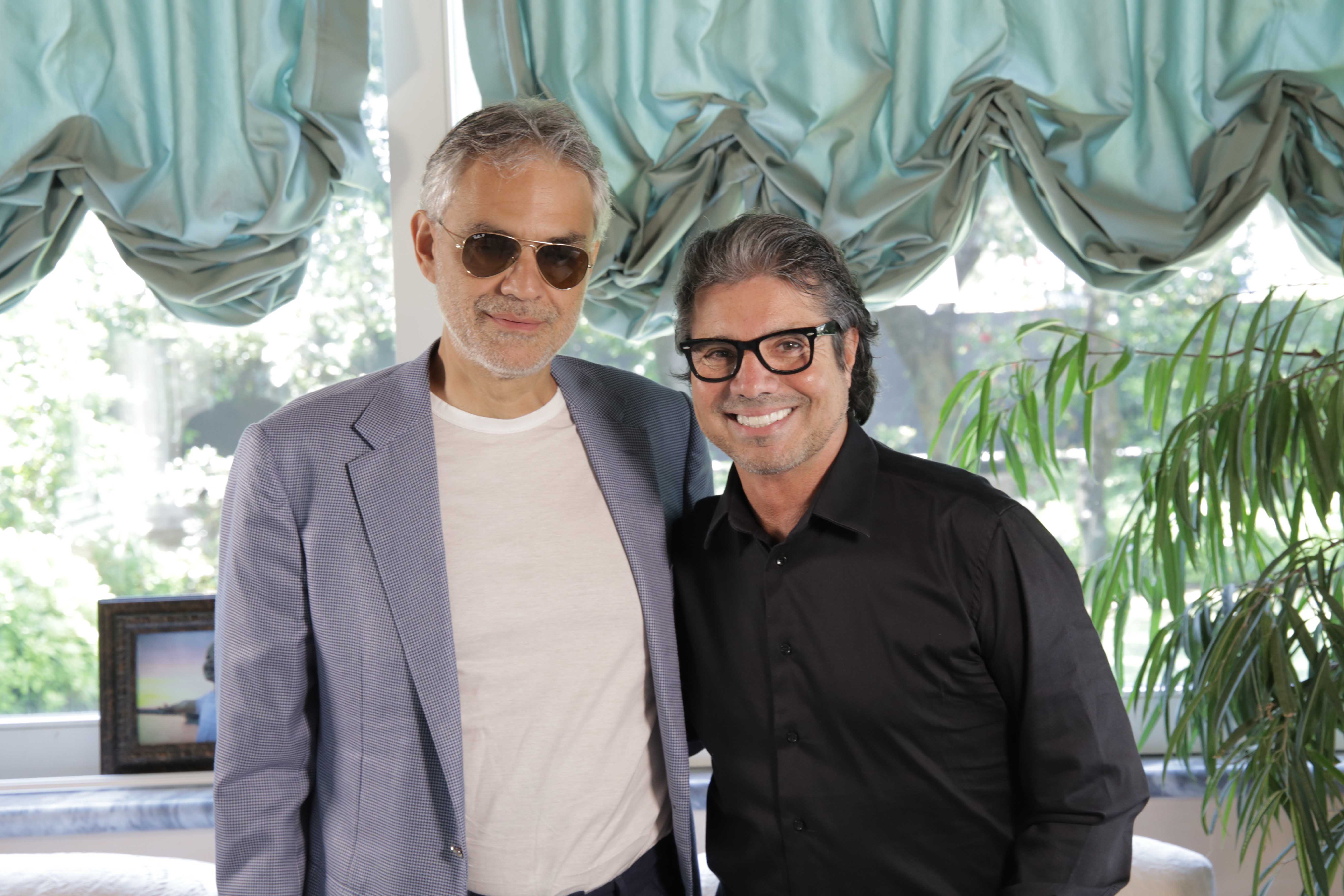 João Kléber Show Andrea Bocelli