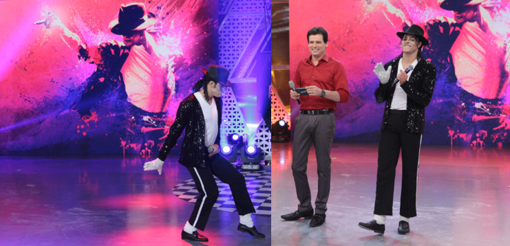 Michael Jackson no Domingo Legal