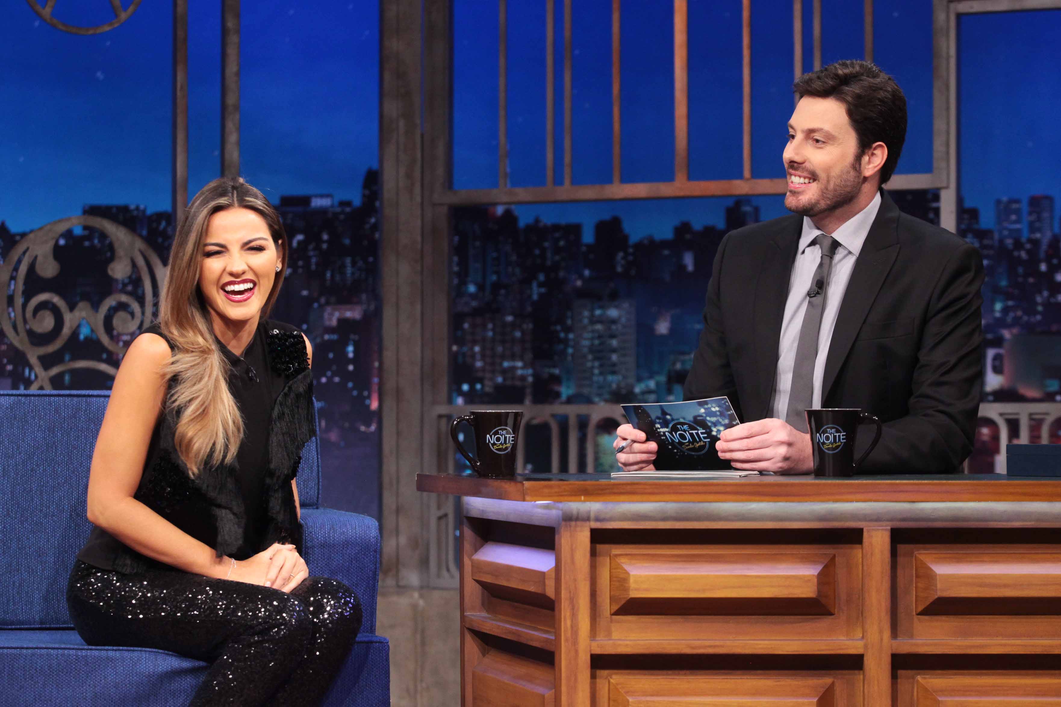 Maite Perroni no The Noite