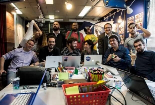 Marcelo Adnet e equipe