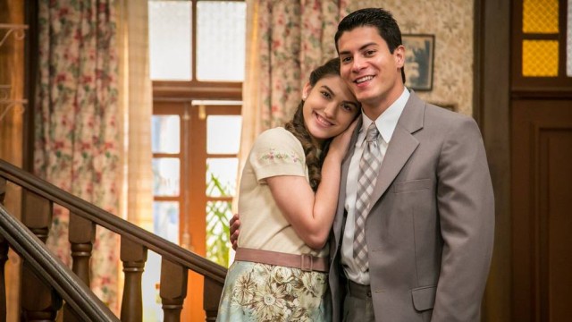 Gerusa (Giovanna Grigio) e Osório (Arthur Aguiar)