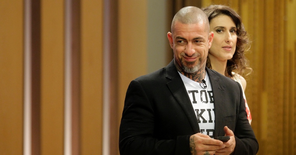 Henrique Fogaça e Paola Carosella