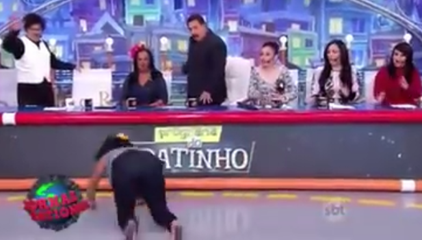 Gaga de Ilheus caiu ao vivo