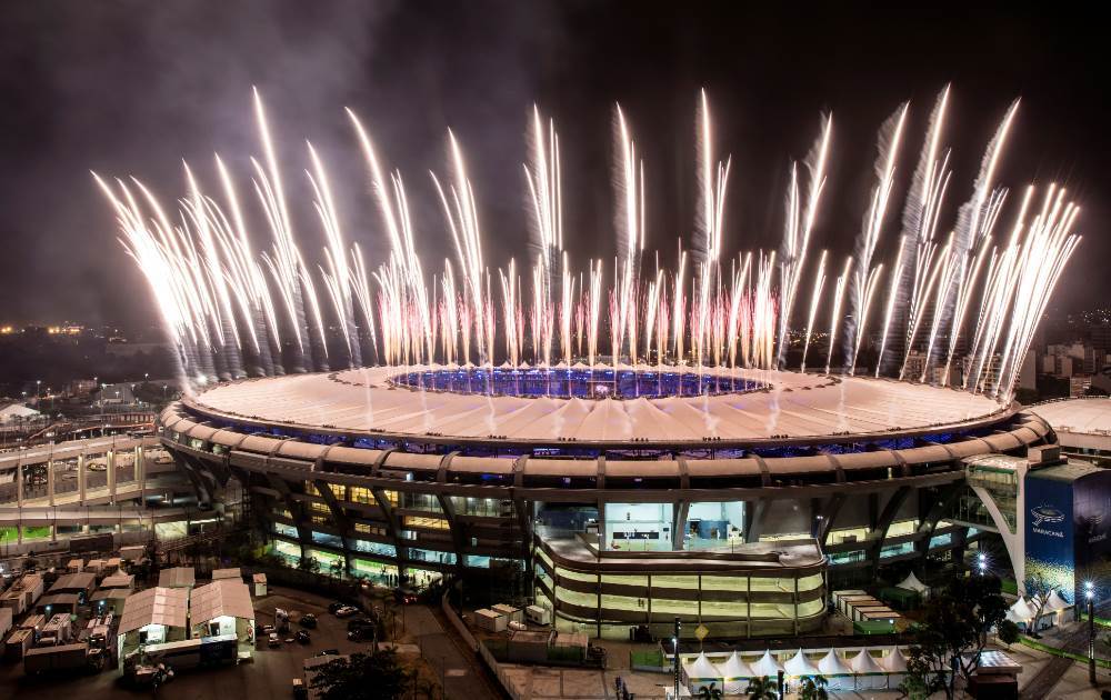 Cerimônia de abertura das Olimpíadas