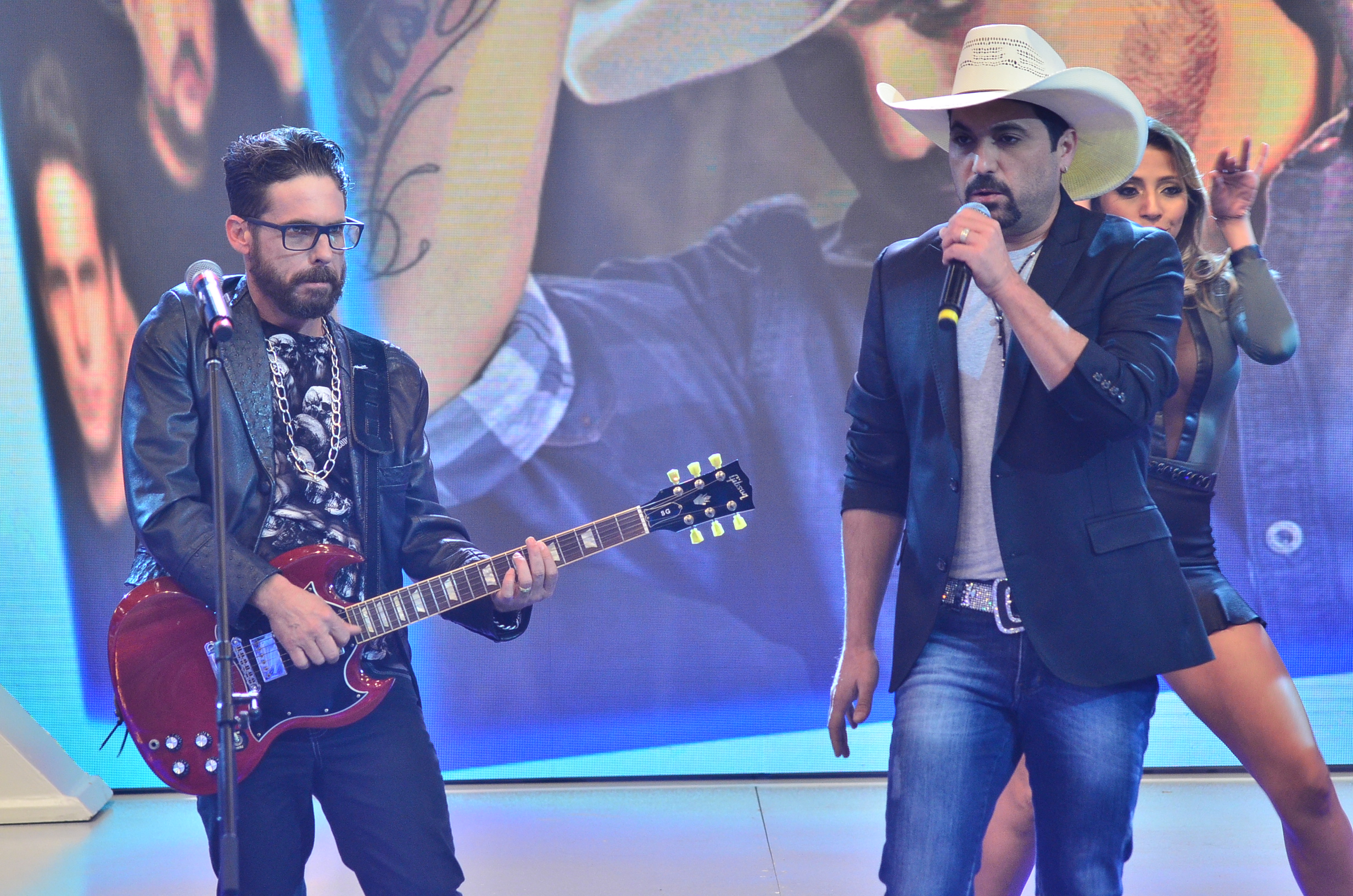 Edson e Hudson na Hora do Faro