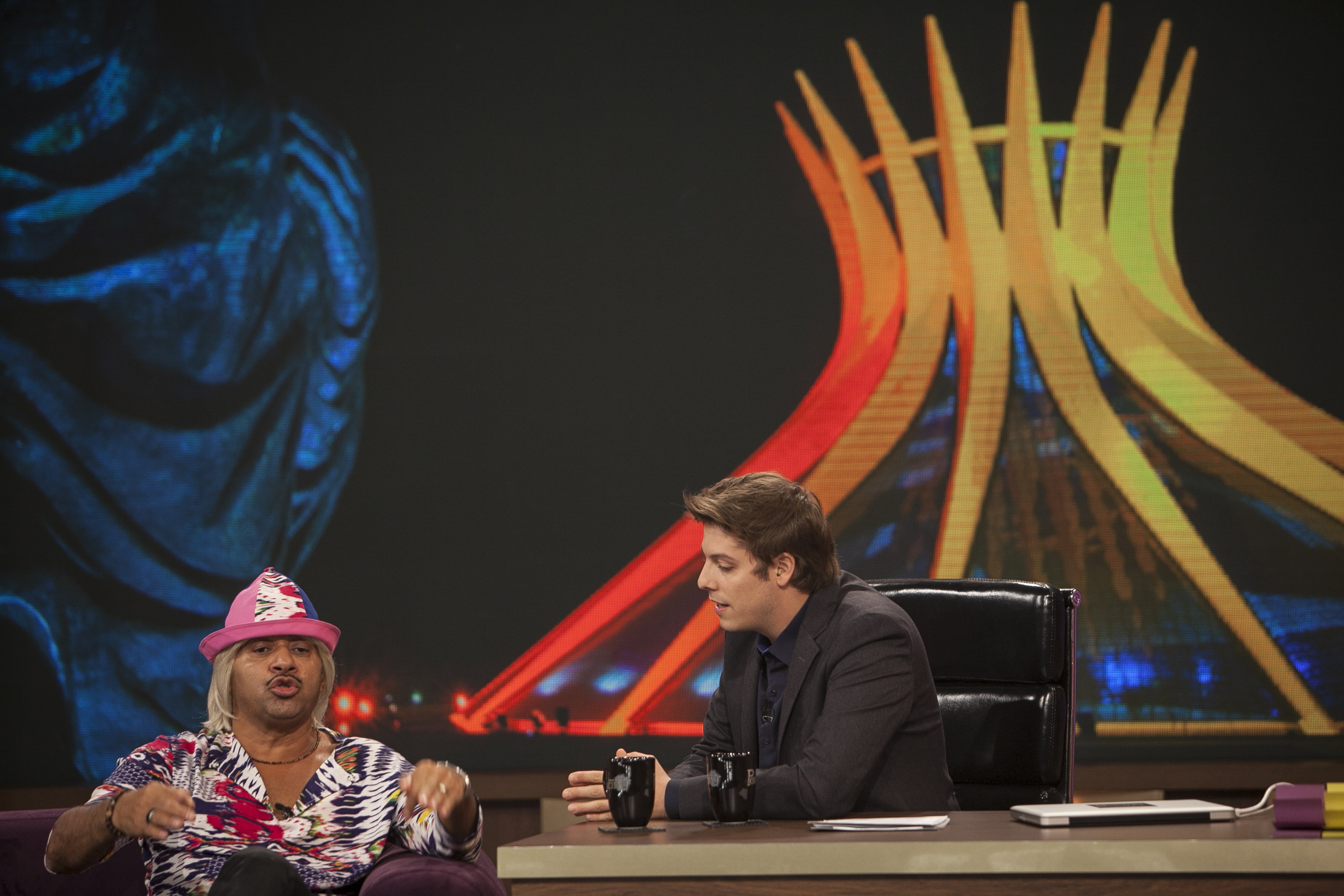 Tiririca no Programa do Porchat