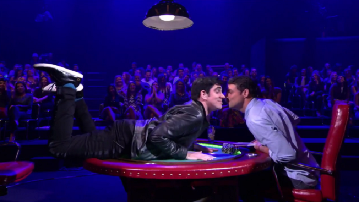 Marcelo Adnet e Cauã Reymond no Adnigth
