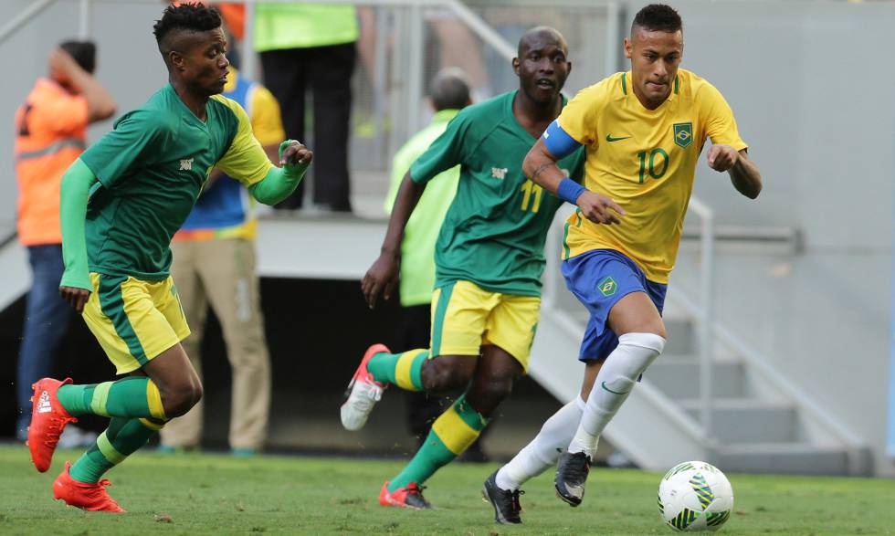 Brasil e África do Sul ficaram no 0 a 0