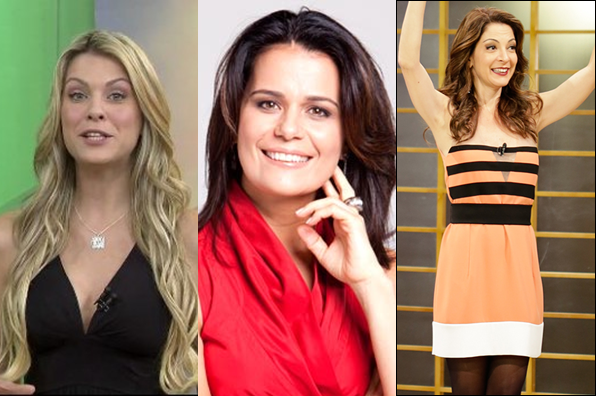 Renata Fan, Adriana Araújo e Ana Paula Padrão