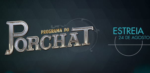 Logo do programa de Fábio Porchat na Record