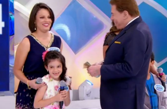 Silvio Santos, Deborah e a mãe