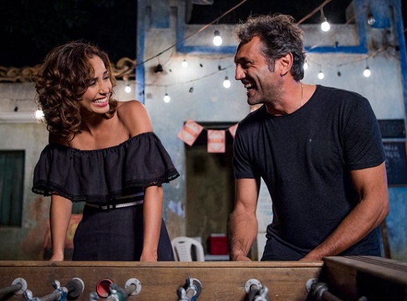 Camila Pitanga e Domingos Montagner