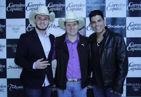 Waguinho e a dupla Carreiro & Capataz